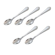 테이블아트 국산 폼 모카스푼 스텐, 단색, 20개