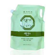 댕기머리 서린 린스 리필 2L 리필용 대용량 업소용 가정용 숙박용 컨디셔너, 1개
