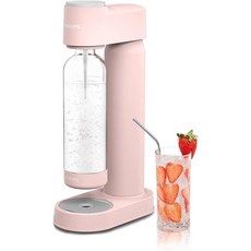 PHILIPS 탄산수 메이커 소다 스트리밍 머신 탄산용 1L 탄산 병 Seltzer 워터 메이커 모든 스크류 인 60L CO2 카보네이터와 호환 포함되지 않음 283211, 1개