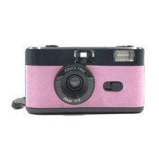 폴라로이드 카메라비 일회용 camara 35mm 플래시 재사용 가능 lomo 레트로 빈티지 사진 필름 35mm kodak 필름, 블랙 퍼플, 캠(18exp 컬러필름), 1개