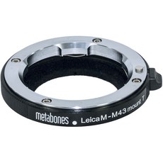 [해외직구]Metabones Leica M Lens to Micro Four Thirds Camera Mount Adapter (Black), 1개, One Color_One Size