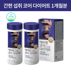 에버핏 코어다이어트 1개월분 카테킨 녹차추출물+비타민 미네랄