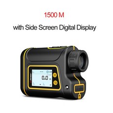 슈퍼 레이저 600M 1500M 사냥 골프 망원 망원경 범위 파인더 라이플 사냥 망원경 조준 Monocular, 1500M-With LCD, CHINA