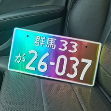외국번호판