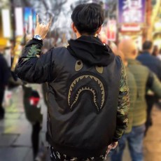 bape Bape 2020년 가을 겨울 야상 다운 점퍼