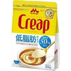 Morinaga 모리나가 크리프 라이트 크리밍 파우더 백 200g 3팩, 3개, 1개입