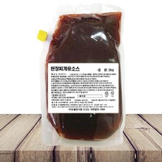 새한 된장찌개용소스 2kg [한국물] 고깃집된장찌개 간편한된장찌개소스, 1봉