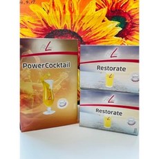 파워칵테일+리스토레이트2개 독일피엠쥬스 피트라인