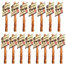  네츄럴이엑스 터키츄 꽈배기 강아지 건조간식 S, 칠면조, 50개 