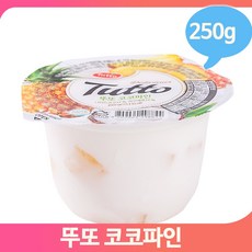뚜또코코파인 250g 파인애플요구르트 코코파인 푸딩 유치원 어린이간식