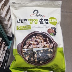 안옥남 영양 솥밥 요리팩 40g x 15입, 단품, 단품