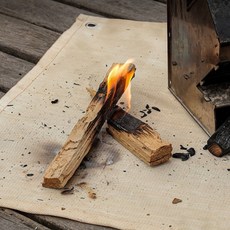 숯불바닥매트 깔개 방염포 화로 화로대 장작 불씨 커버