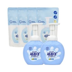 온더바디 세꼼마 버블 항균 핸드워시 250ml 2개+리필 200ml 4개 (레몬), 2개