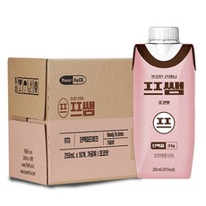 프쌤 단백질음료 초코맛 250ml x 18개