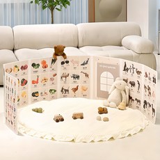 베베코지 터미타임 아기 병풍 책 벽보 포스터 6P 8P, 스탠다드 6P 스탠다드 6P