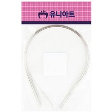 [domehub]유니아트 2000 메탈 머리띠 꾸미기 DIY 만들기 재료, 본품, 1