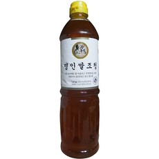두레촌 구수한 名人 명인 강봉석 쌀조청 1.3Kg 대상 명인 도라지 수제 호박 현미 무조청 생강 1.3Kg 5Kg 3Kg 이강산닷컴, 1개