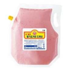 오뚜기 오쉐프 딸기요거트드레싱 2kg, 1개