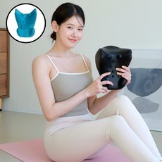 러블리디 필라테스 골반스트레칭 뱃살제거 장요근 마사지기 A1, 블루