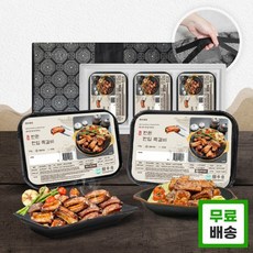 [선물세트] 국내산 한돈 한입 쪽갈비 720g 3팩, 1개