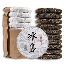 2019년 운남 임창 맹고 빙도 보이차 생차 10편 1000g, 10개, 1개입