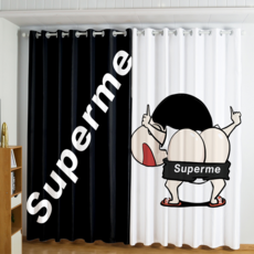 슈프림 홈인테리어 캐릭터 커튼 짱구 Supreme 블라인드 가리개커튼, 모델1