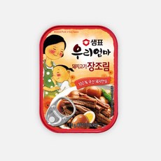 샘표 우리엄마 돼지고기 장조림, 110g, 11개