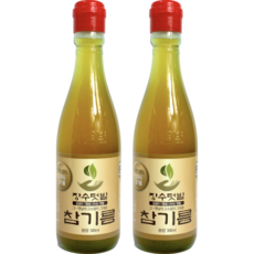 장수텃밭 통참깨100% 옛날 참기름 300ml, 2개