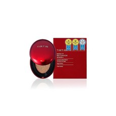[TIRTIR] Mask fit Cushion 3type [틸틸] 마스크핏 쿠션 3종 (레드/올커버/마스크핏) 본체 18g (RED CUSHION 23N)