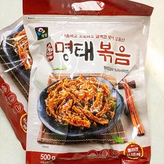 [젓갈이야기 도매] 명태껍질볶음 2.5kg(500g x 5봉)