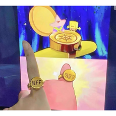 스폰지밥bff반지