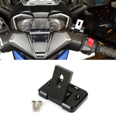 혼다호환 ADV350 부품 튜닝용품 오토바이 CNC 브레이크 오일 컵 캡 마스터 실린더 커버 TPMS 모니터 브래킷 ADV150 블랙, 1개