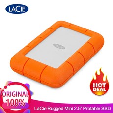 Seagate LaCie Rugged Mini 외장형 HDD 1 테라바이트 2 테라바이트 4 테라바이트 USB 3.0 5400RPM 2.5 "휴대용 하드 드라이브 100% 0|, 1개, 1TB, color1