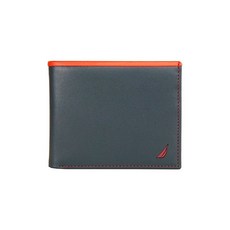 Nautica 노티카 남성 팝 J 클래스 비폴드 지갑 - 네이비 레드