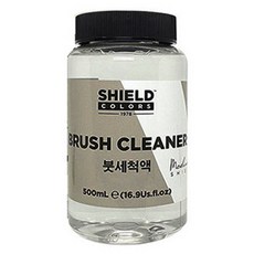 쉴드 붓빨이 붓세척액 유화전용 세척제 500ml, 상세페이지 참조