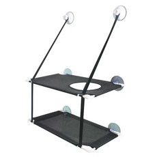 고양이 창 퍼치 안정적인 해먹 최대 일광욕 나사 흡입 컵, 1개, 5.Double-Black
