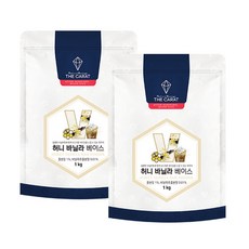  더캐럿 허니 바닐라 베이스 파우더 1kg 2개, 단품, 5개 