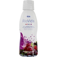 4Life Transfer Factor RioVida Tri-Factor Formula - Liquid System and Antioxidant Support with Vitami, 1개