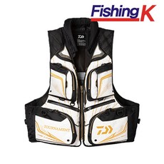 한국다이와 DAIWA 토너먼트 구명복 DF-3021T 라이트 그레이 M 피싱블루, KDF-3021T