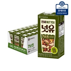 연세두유 넛유 7넛츠 190ml x 24팩, 24개
