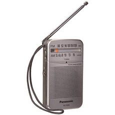 해외1471299 파나소닉 rf-p50 acbattery Operated amfm portable 휴대용 라디오 (Discontinued by Manufac, One Color_One Size, One Color, 상세 설명 참조0
