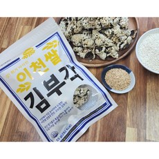 이천쌀김부각 수제 찹쌀 김 부각 55g 화사 김부각 아이들간식 맥주안주, 3개