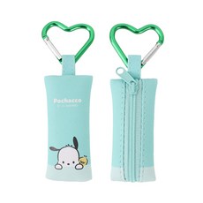 산리오 캐릭터즈 미니 납작파우치 키링 가방장식 악세사리 심플플랫 파우치