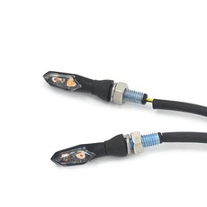자동차 CE E-스탬프 마크 12V 미니 오토바이 일반 LED 턴 신호 램프 표시 등, 없음, 2) 2 pcs