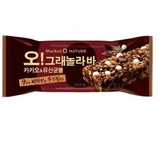 오리온 마켓오 오그래놀라바 카카오&유산균볼 1P(40g) x 24개 그래놀라, 40g