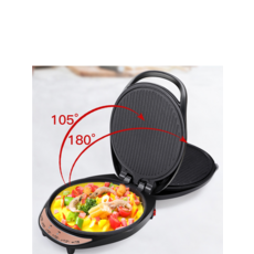 누룽지만드는기계 양면가열 팬케이크 오믈렛 주방, 브라운 30CM - 기본, 1개