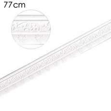 벽 모서리 보호대 코너 기둥 가드 쿠션 투명 욕실문 주차 차고양각 코너 라인 3D 폼 벽 허리 방수 테두리, 09 77x8cm, 1개