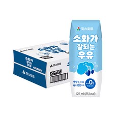 파스퇴르 소화가 잘되는 우유 125ml, 24개