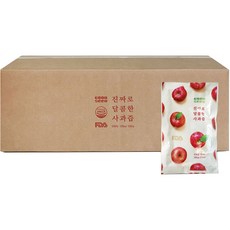 진짜로 달콤한 사과즙, 100포, 100ml