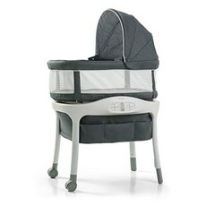 울림 감지 기술이 적용된 Graco Sense2Snooze 요람 | 아기 요람이 아기의 울음 소리를 감지하고 이에 대